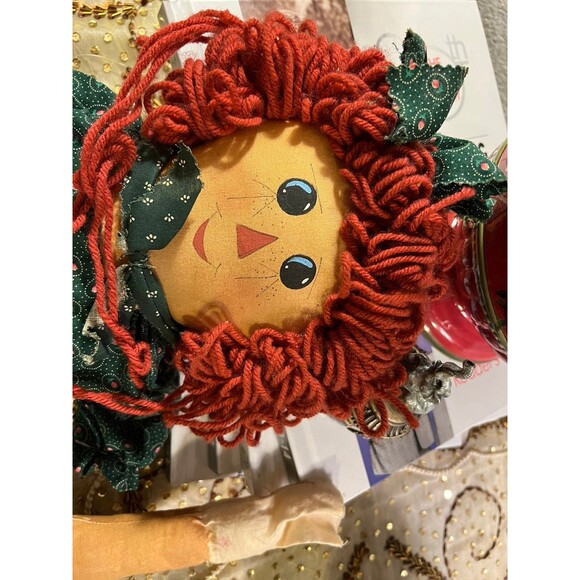 VINTAGE RAGGEDY ANN DOLL 19"H - Picture 5 of 9